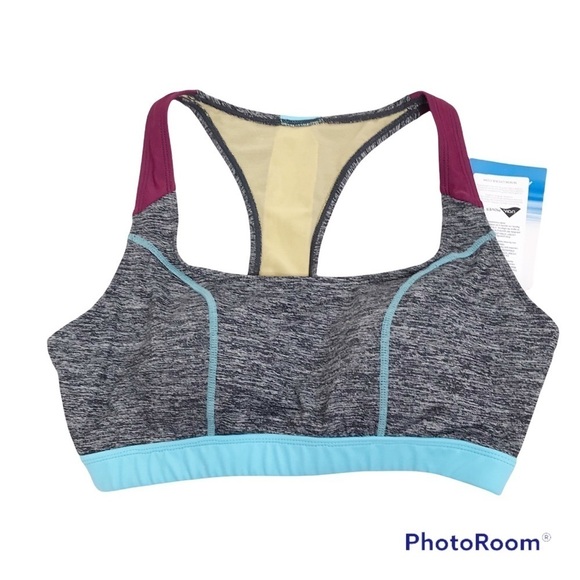 Swimsuits For All Aquabelle Sports Bra Bikini Top Size 10 nwt - Picture 1 of 5